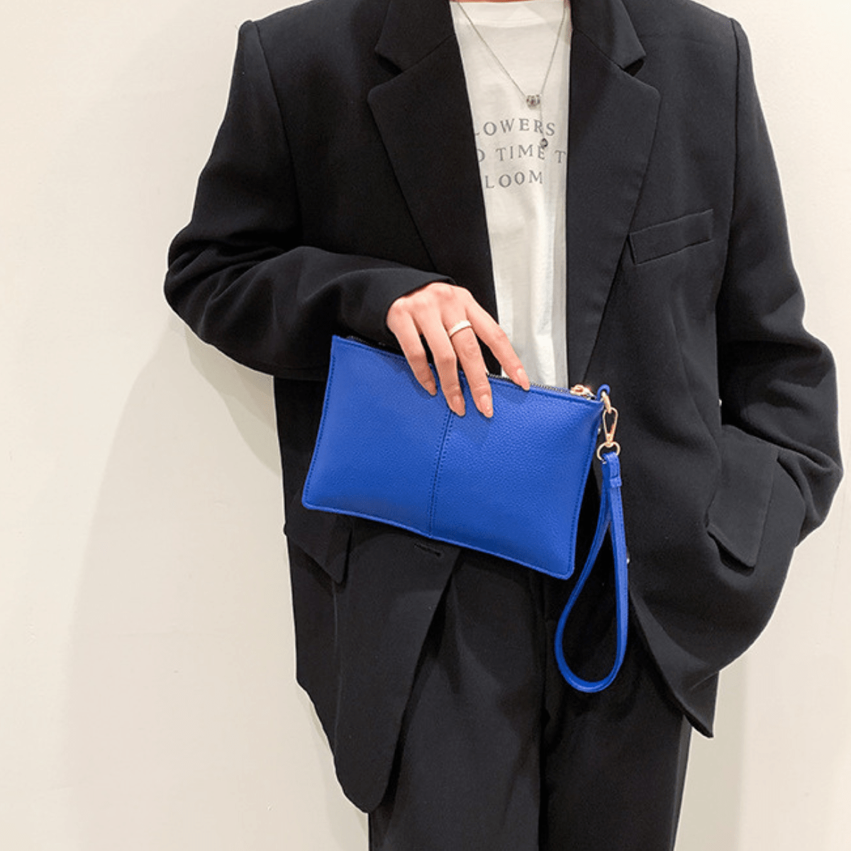 Pochette à Main Femme Bleue