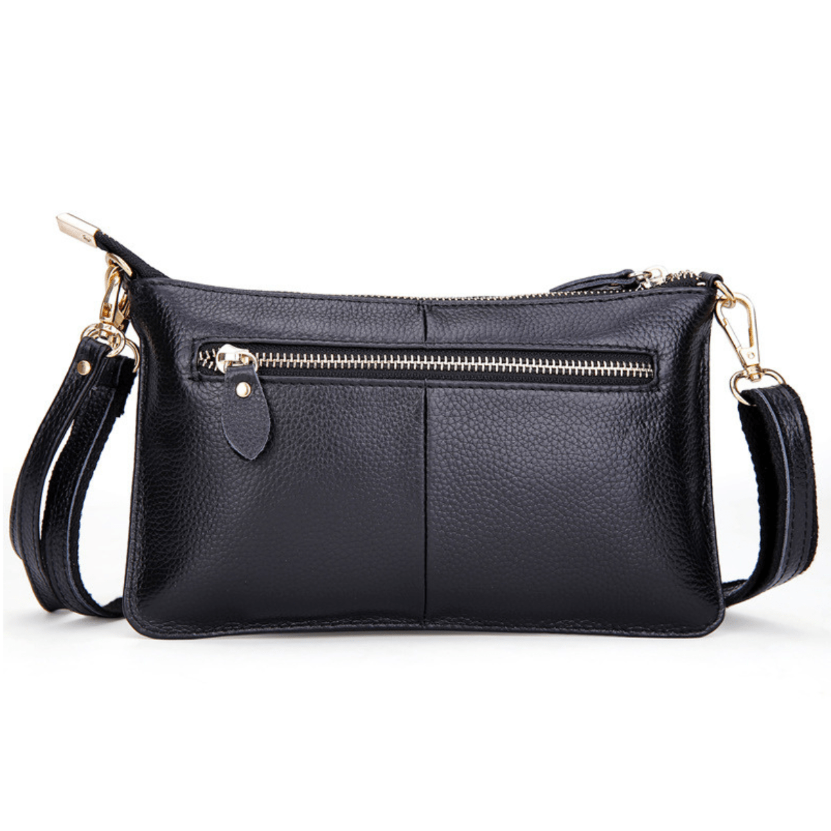 Pochette Cuir Femme Bleu Marine