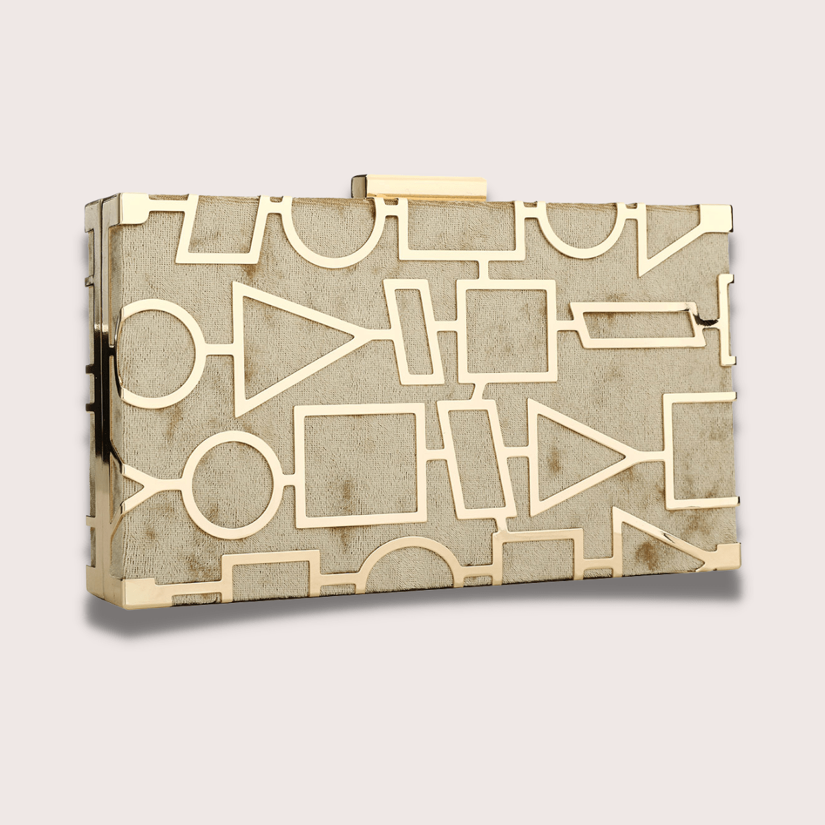 Pochette | Effet Marbre Doré