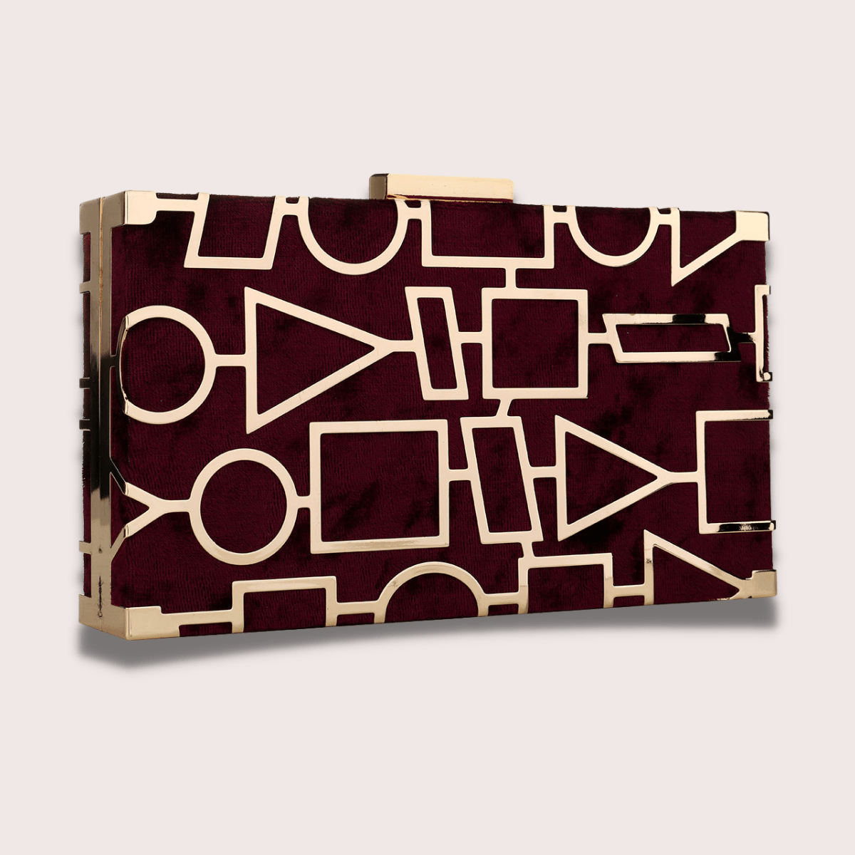 Pochette | Effet Marbre Marron