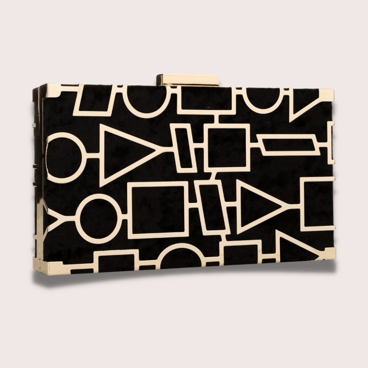 Pochette | Effet Marbre Noir