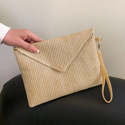 Summer Ladies Clutch Coin Purse Handmade Hand-woven Handbags Fashion Casual Portable Elegant Simple Exquisite for Shopping